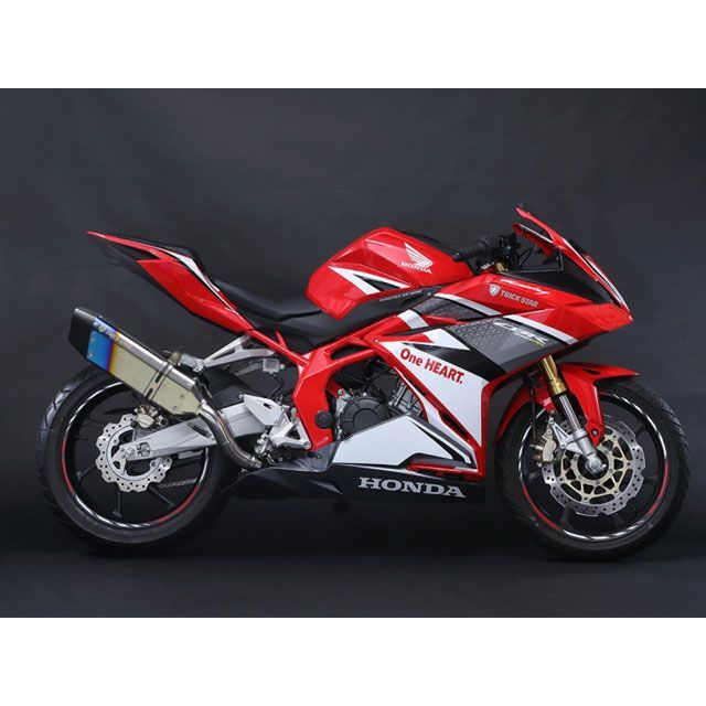 TRICKSTAR 政府認証スリップオンマフラー IKAZUCHI 焼ステンレスカーボン JSS-109-L4YS トリックスター マフラー本体 CBR250RR（38ps車対応）｜パークアップ 店