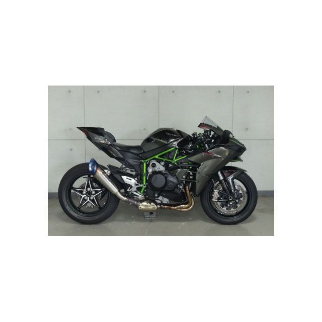 TRICKSTAR 政府認証 スリップオンマフラー JST-H01-RYT トリックスター マフラー本体 Ninja H2｜パークアップ 店