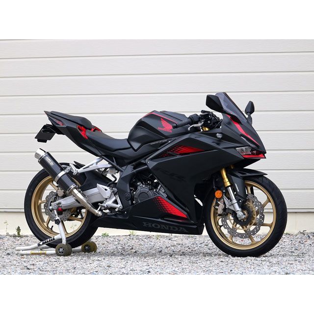 WR’S JMCA リアエキゾースト(ラウンドタイプ) カーボンサイレンサー仕様 BC1240JM ダブルアールズ マフラー本体 CBR250RR|パークアップ 店