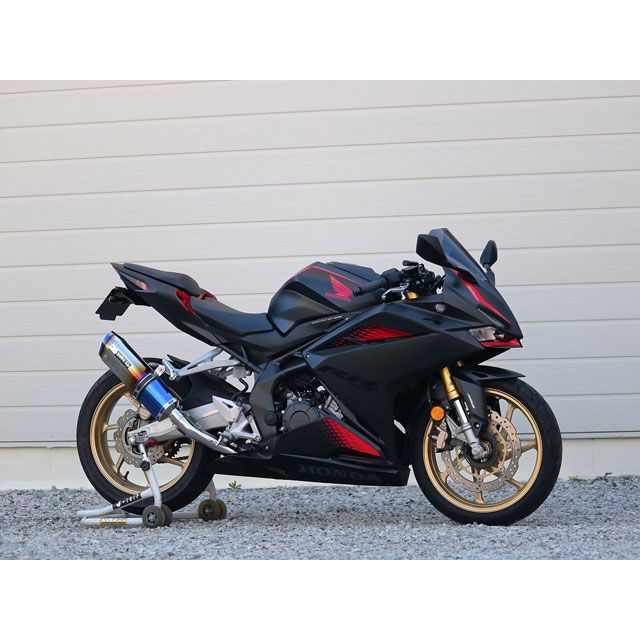 WR’S JMCA フルエキゾースト SS-OVALタイプ 焼き色サイレンサー仕様 LB1240JM ダブルアールズ マフラー本体 CBR250RR