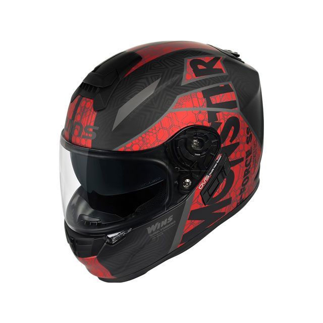 WINS G-FORCE SS MONSTER type C（02.ブラック×レッド） サイズ XL JAN_4560385760457 メーカー在庫あり ウインズヘルメット フルフェイスヘルメット