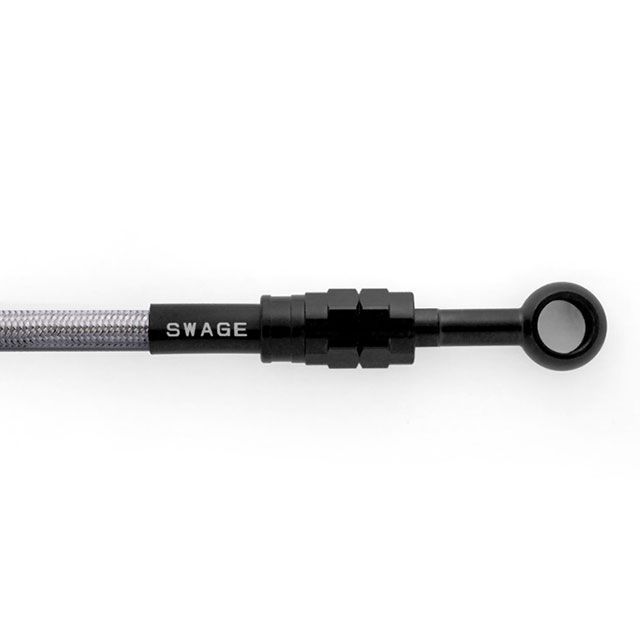 SWAGE-LINE PRO リアホースキット ホースエンド ステンレスブラック ホースカラー クリア BTP772R メーカー在庫あり スウェッジラインプロ ブレーキホース・ケーブル類 Z900RS