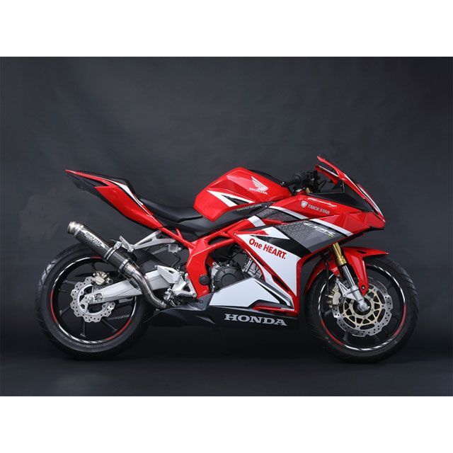 TRICKSTAR レーシングスリップオンマフラー ショットガン カーボンGP-LOOK RSS-109-SCGP トリックスター マフラー本体 CBR250RR|パークアップ 店