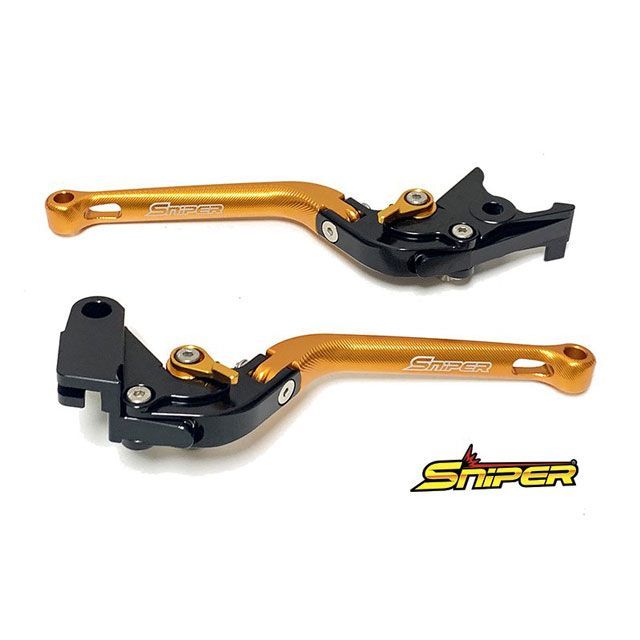 SNIPER ADV150/KF38 PCX/JK05 PCX160/KF47 6段階アジャスター 可倒式 ブレーキレバーセット 金 SP0123GD スナイパー レバー 9,833円