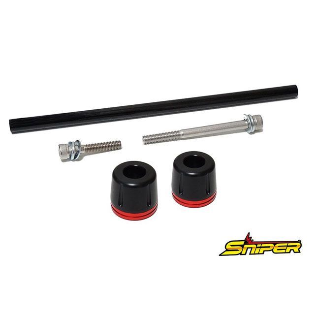 SNIPER NINJA ZX-25R ZX-4R フロント アクスルスライダー 赤 SP0131R メーカー在庫あり スナイパー スライダー類