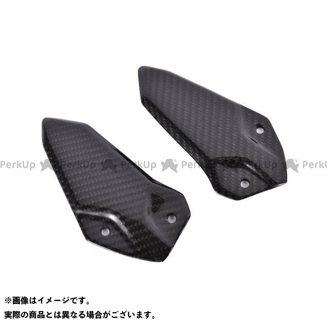 SPEEDRA ヒールプレート 左右セット ドライカーボン 仕様 平織り艶消し CKA1604PM SPEEDRA マフラーカバー・ヒートガード ZX-25R