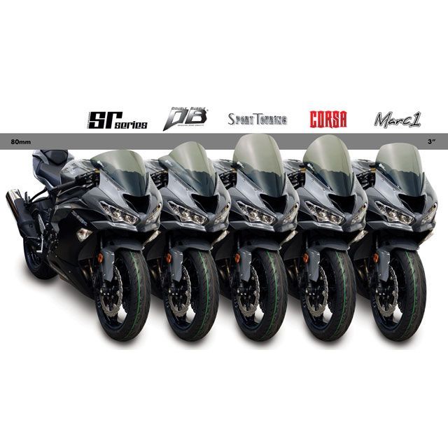ZX-6R 636ZX-10R 06-07ダブルバブルイリジウムスクリーンDS ZX-6R 636ZX-10R 06-07ダブルバブルイリジウムスクリーンDS