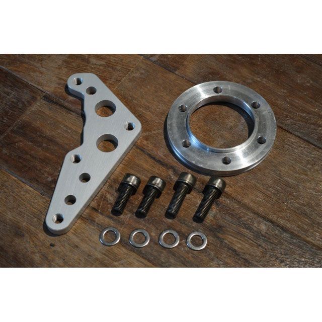 ANBU SR400/XS650sp用 298φキャリパーステー カラー シルバー（ブレンボ用） anbu-328 アンブ その他ブレーキ用パーツ SR400/XS650sp