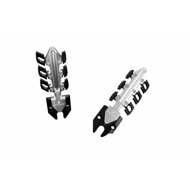 BIKERS フロントフォークガード 2ケ カラー ブラック K0137-BLK バイカーズ スライダー類 KSR PRO｜パークアップ 店
