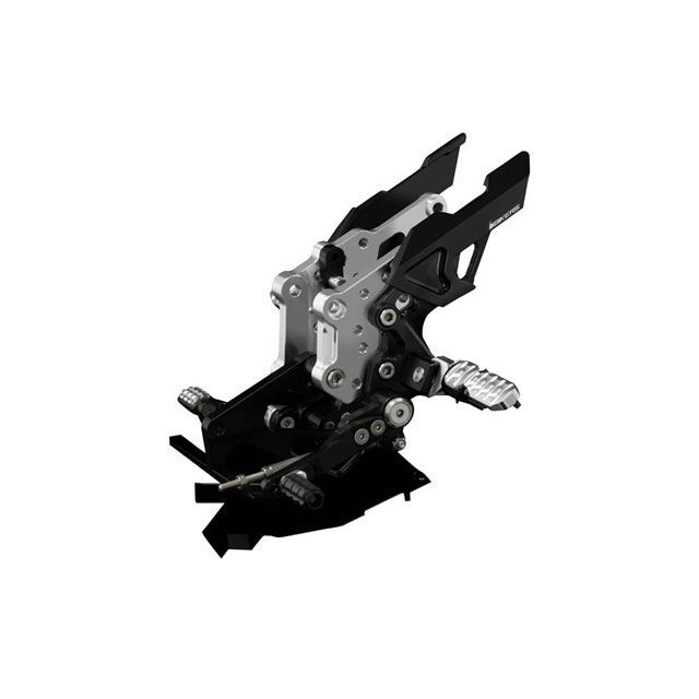 BIKERS バックステップ カラー ブラック K0218-BLK バイカーズ バックステップ関連パーツ Ninja250 Ninja250R｜パークアップ 店
