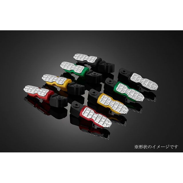 BIKERS タンデムステップ 左右2ケ カラー グレー K0388-GRY バイカーズ タンデムステップ関連パーツ｜パークアップ 店