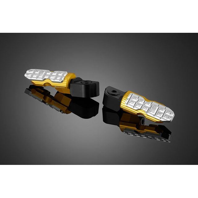 BIKERS タンデムステップ 左右2ケ カラー ライトゴールド K0388-LGD バイカーズ タンデムステップ関連パーツ|パークアップ 店