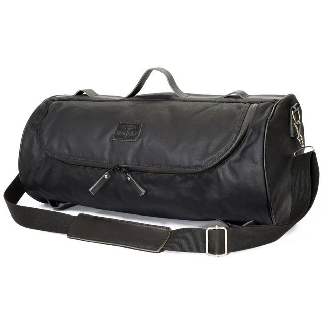 LONGRIDE ヘリテージ テールダッフルバッグ 32L（ブラック） CUS141WBLA ロングライド ツーリング用バッグ 汎用
