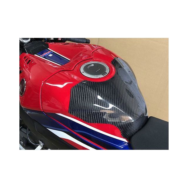 CLEVERWOLF タンクプロテクター カーボン平織 20CB-108-02 クレバーウルフ タンク関連パーツ CBR1000RR-R|パークアップ 店