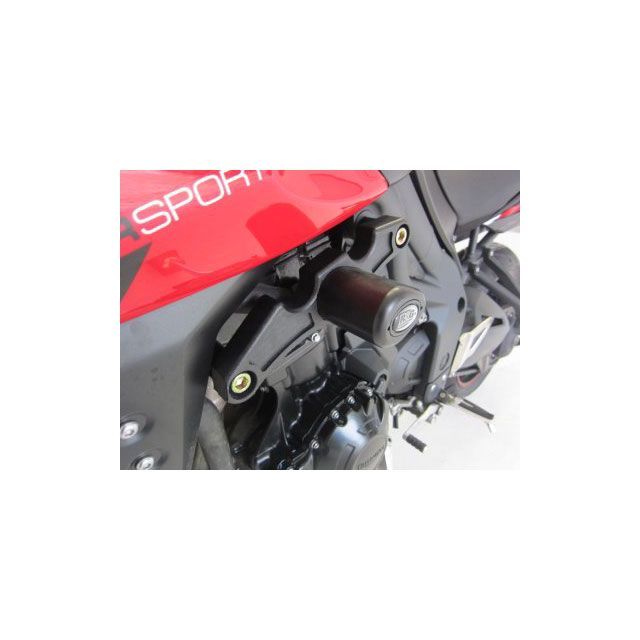 R&G エアロクラッシュプロテクター ブラック RG-CP0344BL アールアンドジー スライダー類 Tiger1050 SPORT|パークアップ 店