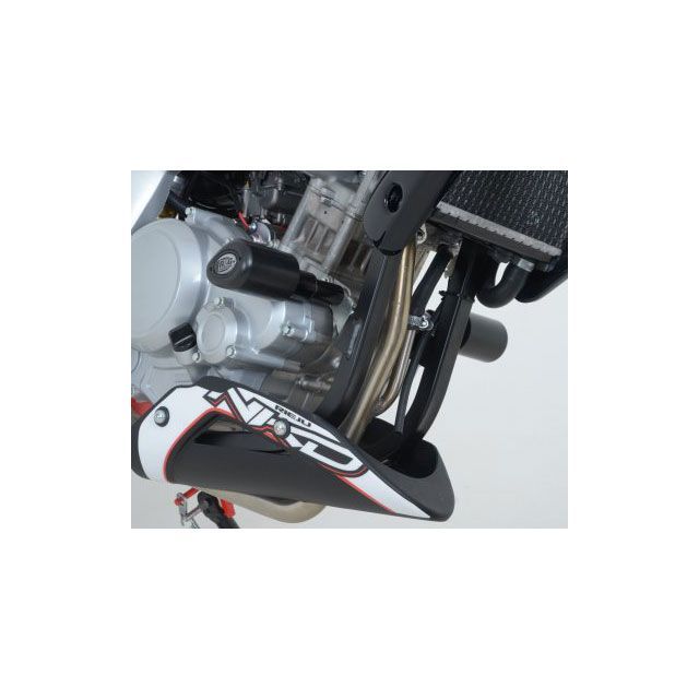 R&G エアロクラッシュプロテクター ブラック RG-CP0349BL アールアンドジー スライダー類 RIEJU RS3 125 naked｜パークアップ 店