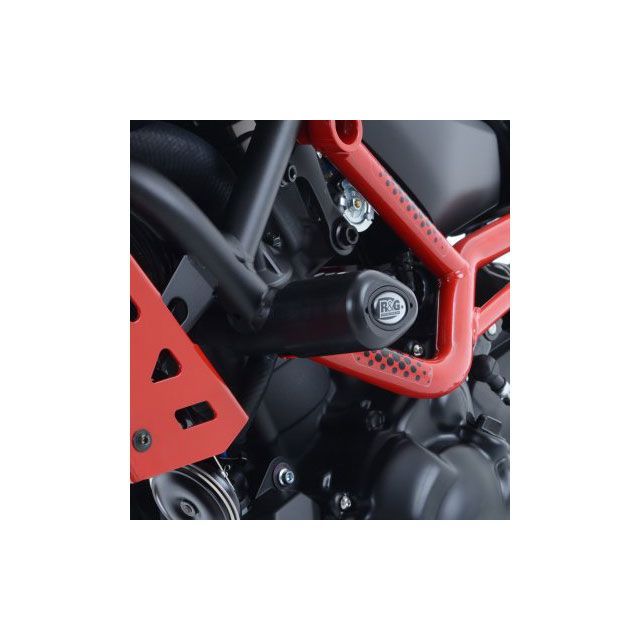 R&G エアロクラッシュプロテクター ブラック RG-CP0383BL アールアンドジー スライダー類 MT-07 MOTOCAGE