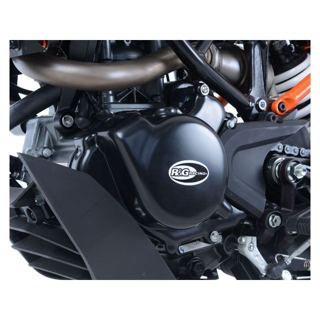 R&G エンジンケースカバーセット ブラック RG-KEC0106BK アールアンドジー エンジンカバー関連パーツ 125DUKE RC125｜パークアップ 店