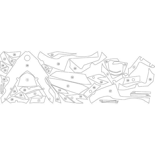 R&G セカンドスキン RG-SCPKAW017A アールアンドジー その他外装関連パーツ Ninja H2 SX（with panniers）｜パークアップ 店 22,411円
