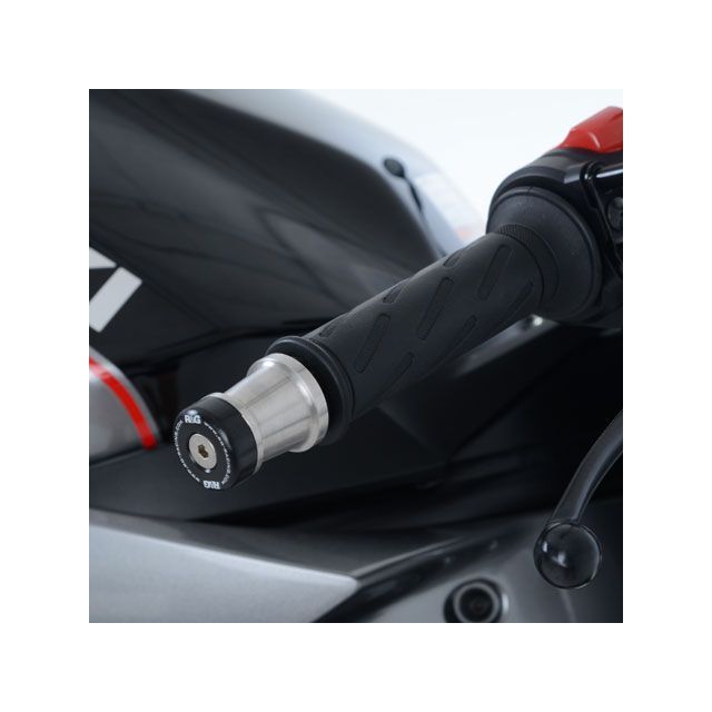 R&G バーエンドスライダー ブラック RG-BE0118BK アールアンドジー ハンドル関連パーツ SV650 SV650X