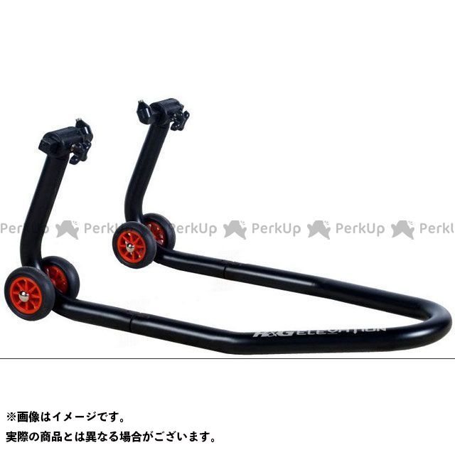 R&G フロントアップスタンド ボトム差込型 ブラック RG-PD-FRONT-BK アールアンドジー メンテナンススタンド 汎用｜パークアップ 店