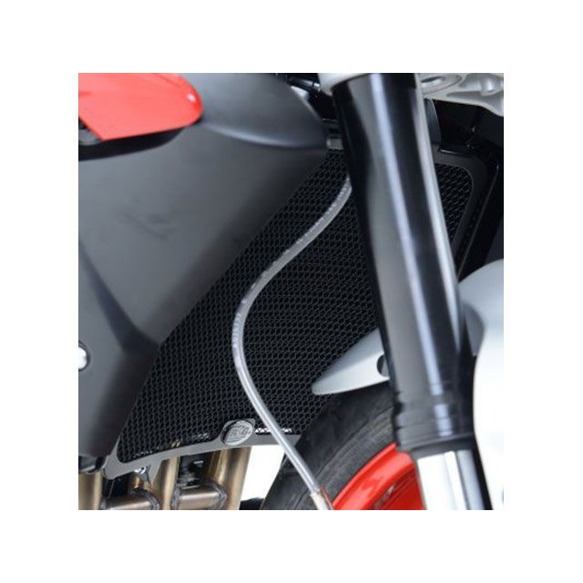 R&G ラジエターガード ブラック RG-RAD0185BK アールアンドジー ラジエター関連パーツ Street Triple RX｜パークアップ 店