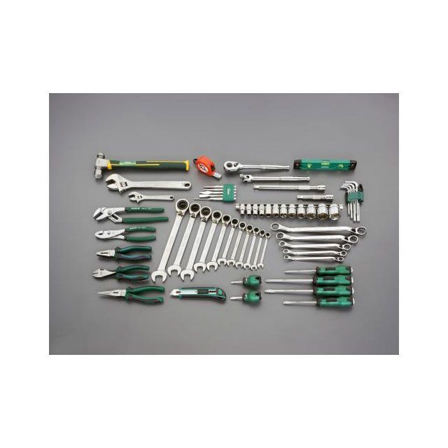 ESCO 61個組 工具セット（1/2”） EA51-15 エスコ 電動工具