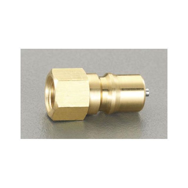 ESCO Rc1・1/4”雌ねじ繋ぎ（立ちふさがる付/金管楽器製） EA140AA-10 エスコ 制作室手道具