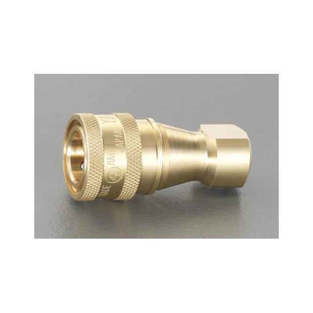 ESCO Rc1・1/4”雌ねじカップリング（金管楽器製） EA140BA-10 エスコ 制作室手道具