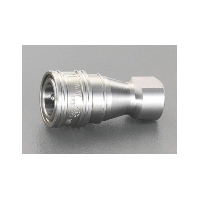 ESCO Rc 3/8” 雌ねじカップリング（ステンレス鋼製） EA140BB-3 エスコ 仕事場物の具