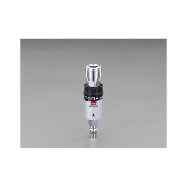 ESCO 0.1-0.5MPa 手元減圧弁（カプラー付） EA140CS-56 製造会社店卸し資産あり エスコ 仕事場物の具