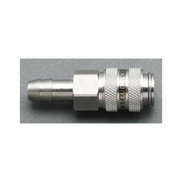 ESCO 6粍 ウレタンホースカップリング（ステンレス鋼製/一うしろ押し） EA140GL-206 エスコ 仕事場物の具