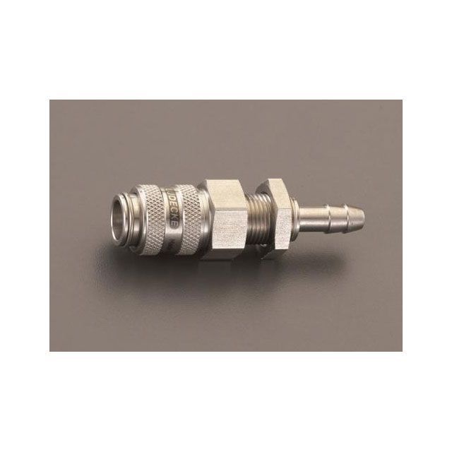 ESCO 8mm ウレタンホースカップリング（隔壁/ステンレス製） EA140GL-508 エスコ 作業場工具