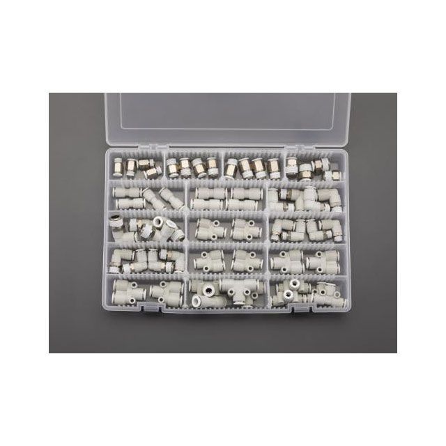 ESCO ワンタッチ継手セット EA140H-2 エスコ 作業場工具｜パークアップ 店 12,821円