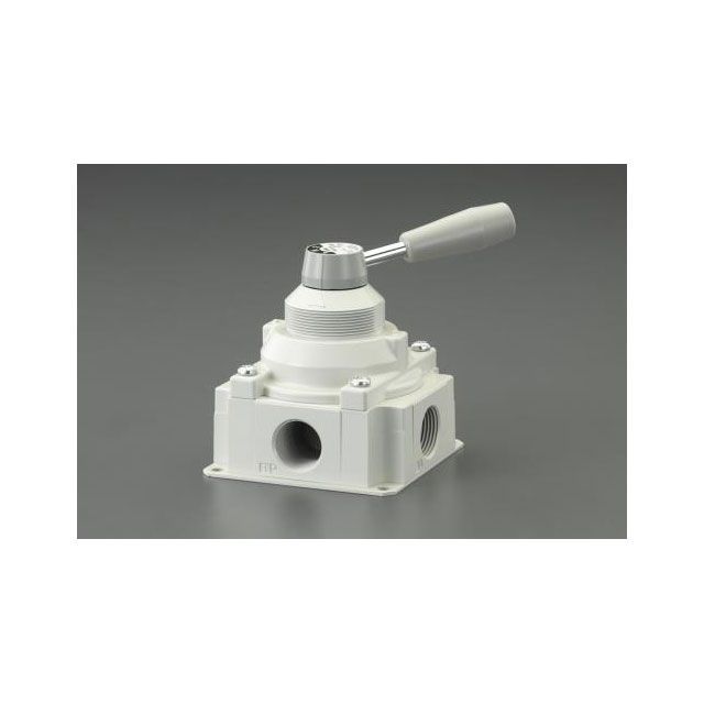 ESCO Rc1/4” 手動うつり変わり弁膜（4道のり） EA153SJ-34 エスコ 制作室手道具