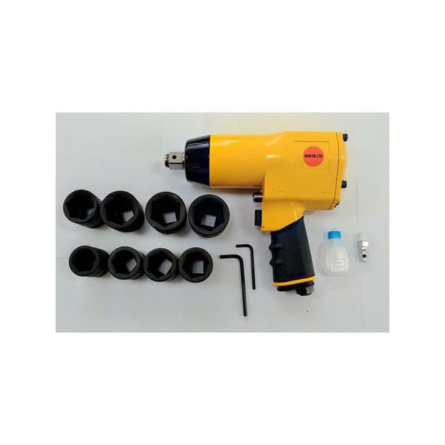 ESCO 3/4”DR エアーインパクトレンチ EA155SS 製造業者店卸し資産あり エスコ 大気圏物の具 花・ガーデン・DIY-手動工具-DIY・工具