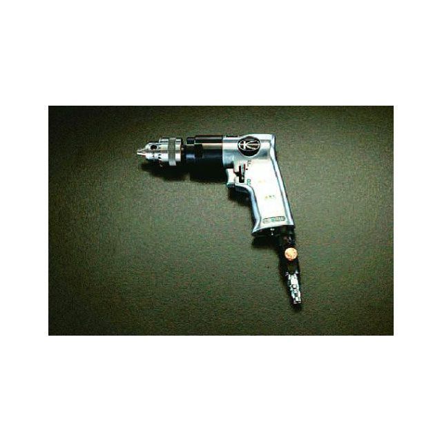 ESCO 10mm/1，800rpm エアードリル EA158KB エスコ エアーツール