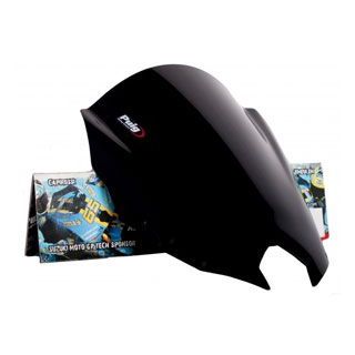 Puig レーシングスクリーン カラー ブラック 5547N プーチ スクリーン関連パーツ XJ6 DIVERSION F｜パークアップ 店