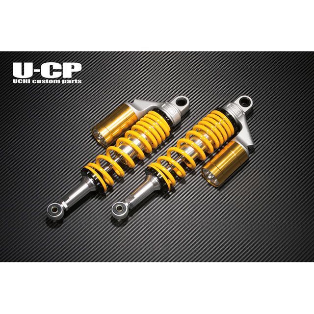 Uchi Custom Parts リアサスペンション スプリング イエロー リング ゴールド UCSUT34YLGDHO17 ウチカスタム リアサスペンション関連パーツ CB1100F CB900F
