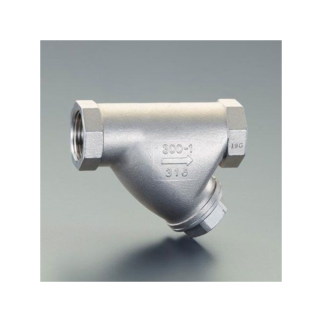 ESCO Rc 3/4” Y型ストレーナー EA465AP-6 エスコ 作業場工具