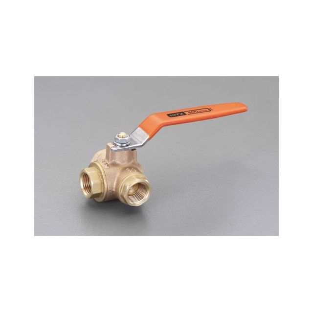 ESCO Rc1・1/4” 三方どんぶり鉢弁膜 EA470BA-12 エスコ 制作室手道具