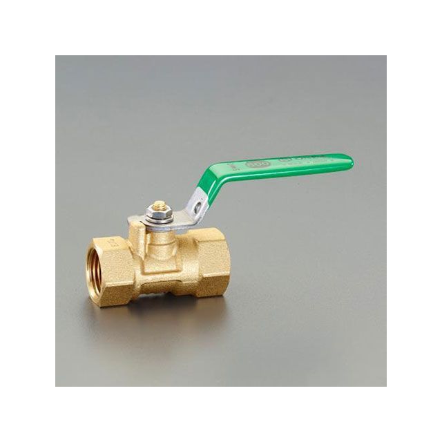 ESCO Rc1・1/2” ボールバルブ（真鍮製） EA470AZ-14 エスコ 作業場工具
