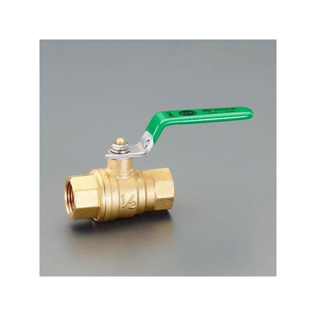 ESCO Rc1・1/2” ボールバルブ（真鍮製） EA470BC-14 メーカー在庫あり エスコ 作業場工具