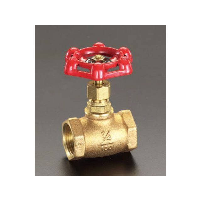 ESCO Rc1・1/2” 地球儀弁膜 EA470C-14 エスコ 制作室手道具