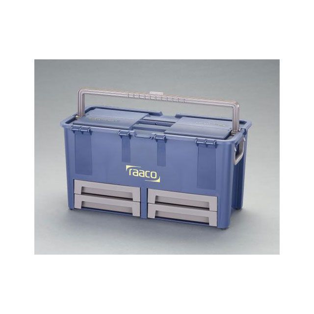 ESCO 620x315x320mm 工具箱（中皿・引出し付） EA505RA-62 エスコ 作業場工具