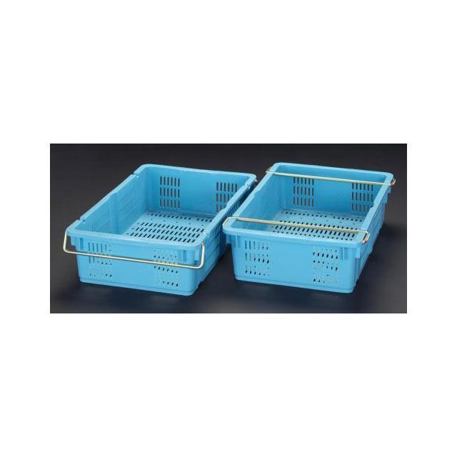 ESCO 660x442x171粍/37.2L 入れもの（2個） EA506AB-11A 製造会社店卸し資産あり エスコ 仕事場物の具