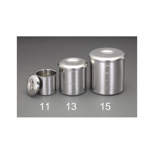 ESCO φ180x180粍/4.5L ポット（記憶装置付/ステンレス鋼製） EA508SG-15 エスコ 仕事場物の具