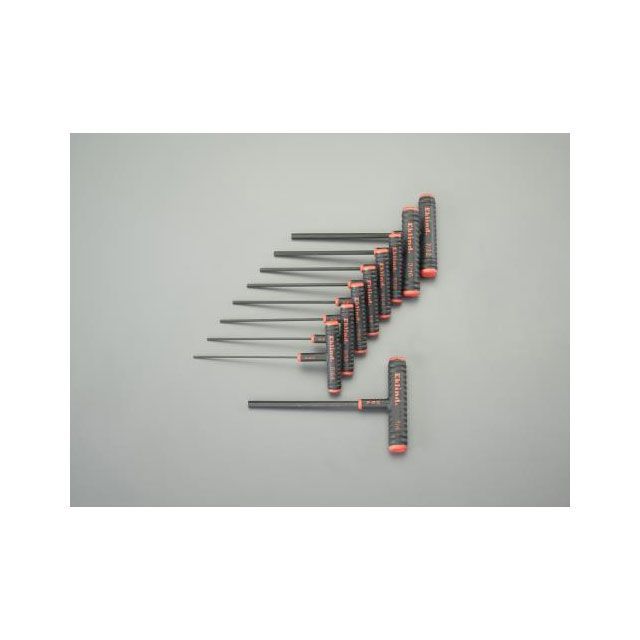 ESCO 5/64”-1/4”/9本組 Hexagon T型鍵 EA573BN エスコ お手々物の具