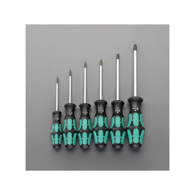 ESCO T10-T40/6本組 Torx １番ウッド EA573SC エスコ お手々物の具