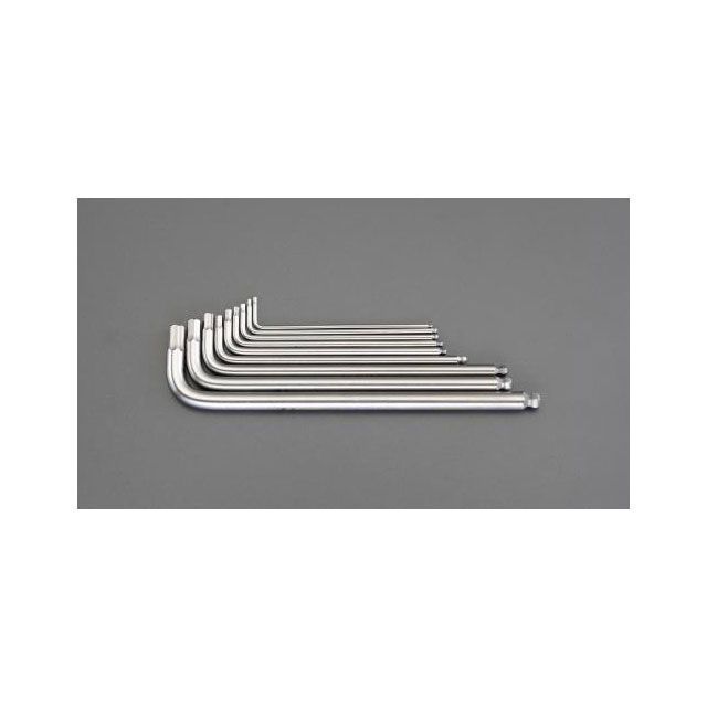 ESCO 3/32”-3/8” Ball Hex-Plus 足懸かり鍵（ステンレス鋼製） EA573WS-190 エスコ お手々物の具